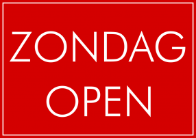 Zondag open
