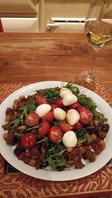 Lauwwarme Bonensalade