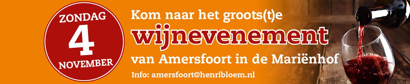 Banner najaarsproeverij